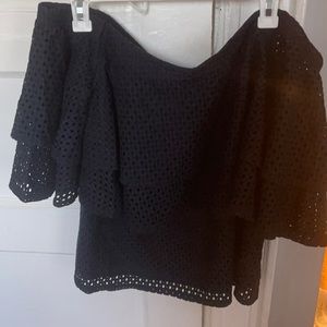 Banana Republic off the shoulder top.